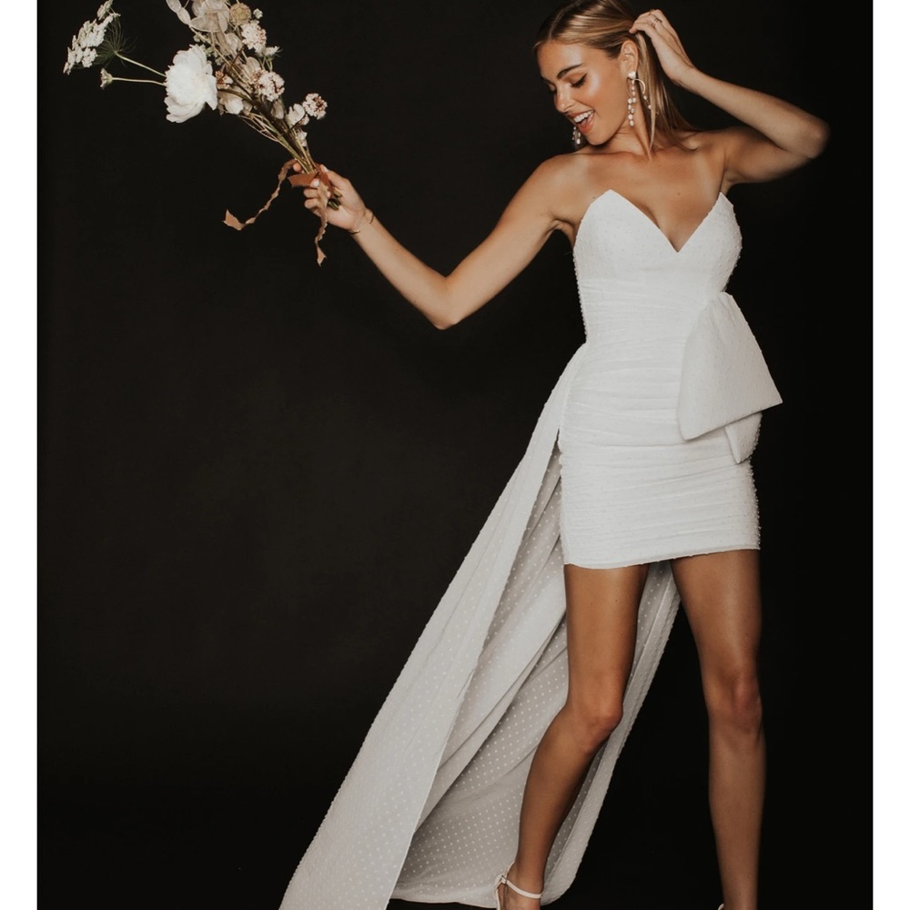 NWT Katie May Eden Rock Mini Dress with duster bag